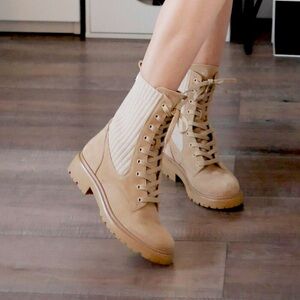 Sam Edelman LYDELL Boots in Sesame